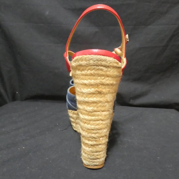 PENNY LOVES KENNY | Size 7 | Denim Espadrille Sandals - Picture 11 of 16